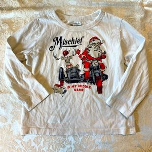 Christmas long sleeve shirt size 4t